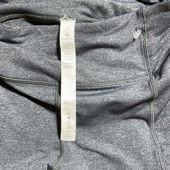 lululemon athletica Gray Leggings - Picture 6 of 7
